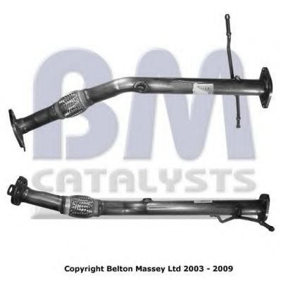 BM50098 BM Catalysts Приемная труба для Kia Rio