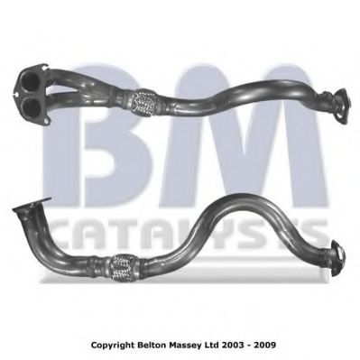 BM70297 BM Catalysts Приймальна труба для Skoda Octavia