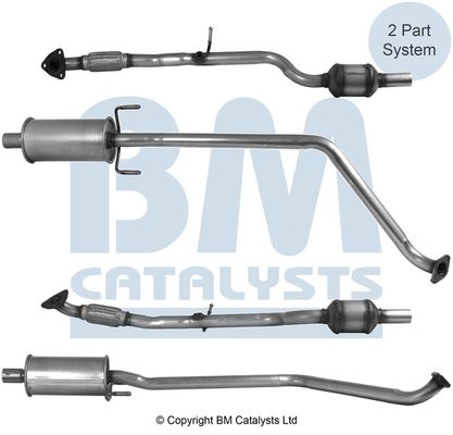 bm92961h BM Catalysts Катализатор для Opel Karl