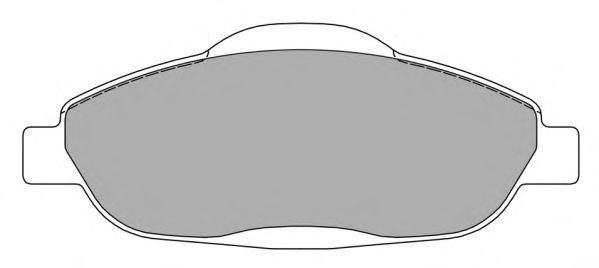 FBP-1587 Fremax Гальмівні колодки
