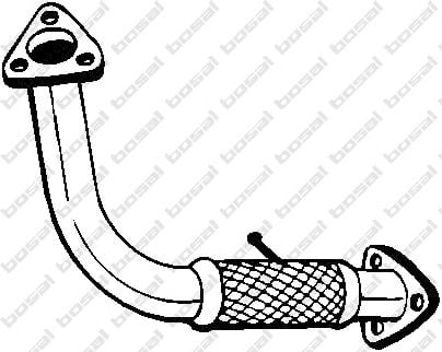 823-831 Bosal Приймальна труба для Rover 400