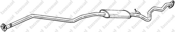 293-011 Bosal Средний глушитель выхлопных газов для BMW 3 Series