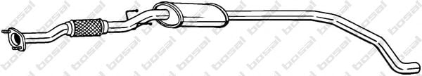 289-037 Bosal Середній глушник вихлопних газів