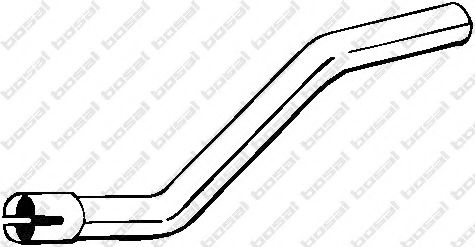 750-027 Bosal Приймальна труба для Ford Mondeo