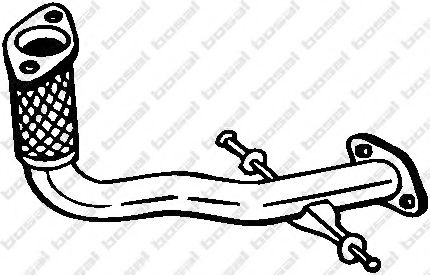 700-091 Bosal Приемная труба для Hyundai Matrix