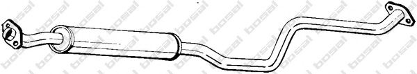 285-069 Bosal Середній глушник вихлопних газів для Mazda 323