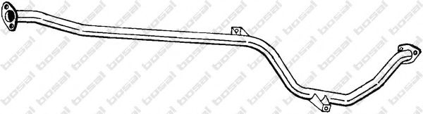 945-275 Bosal Приймальна труба для Mitsubishi Colt