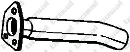 339-159 Bosal Приемная труба для Mitsubishi Pajero