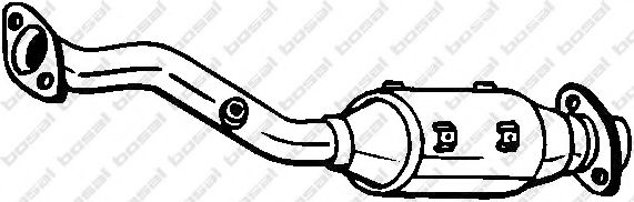 090-595 Bosal Каталізатор для Nissan Qashqai