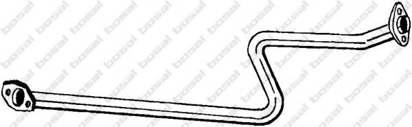 481-533 Bosal Приемная труба для Nissan Micra