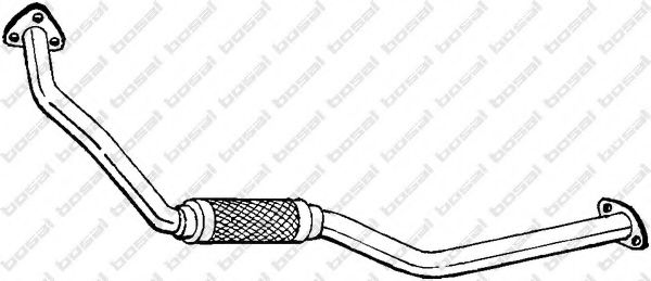 837-421 Bosal Приймальна труба для Nissan Pick Up