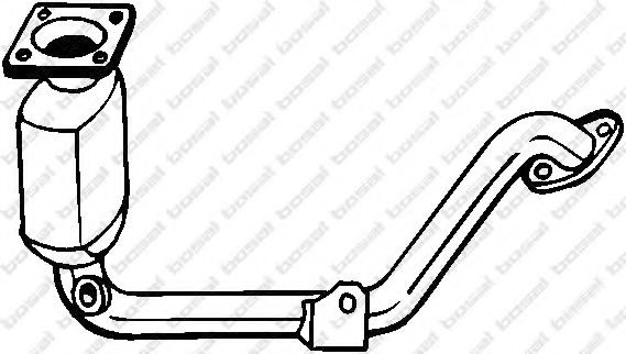 099-533 Bosal Каталізатор для Peugeot 307