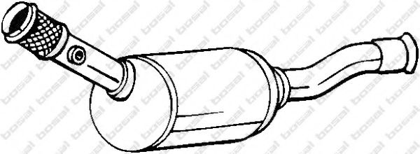 099-741 Bosal Каталізатор для Peugeot 406