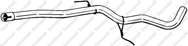 868-541 Bosal Приймальна труба для Renault Safrane