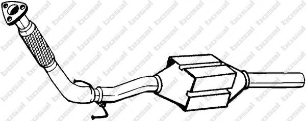 099-746 Bosal Катализатор