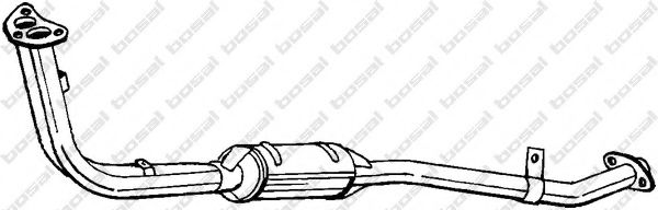 280-089 Bosal Середній глушник вихлопних газів для Suzuki Samurai