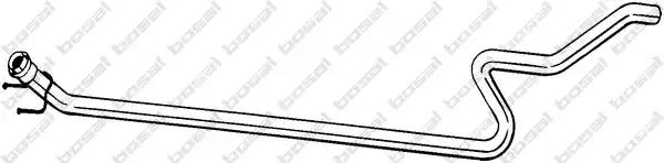 950109 Bosal Приемная труба