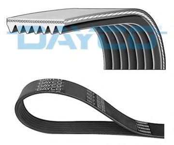 7PK1690HD Dayco Поликлиновой ремень