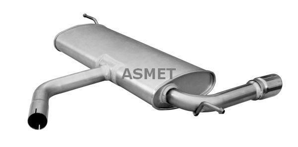 06025 Asmet Глушитель выхлопных газов конечный