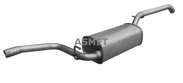 07259 Asmet Глушник вихлопних газів кінцевий