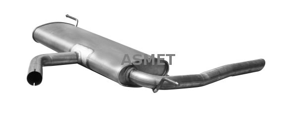 19037 Asmet Глушитель выхлопных газов конечный