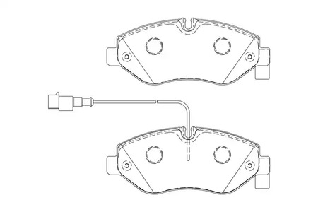 573743ch Champion Тормозные колодки для Nissan Cabstar