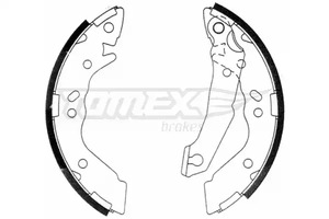 2136 Tomex Тормозные колодки для Hyundai Accent
