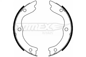 2230 Tomex Гальмівні колодки для Nissan X-Trail