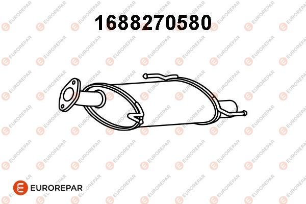 1688270580 Eurorepar Глушитель выхлопных газов конечный