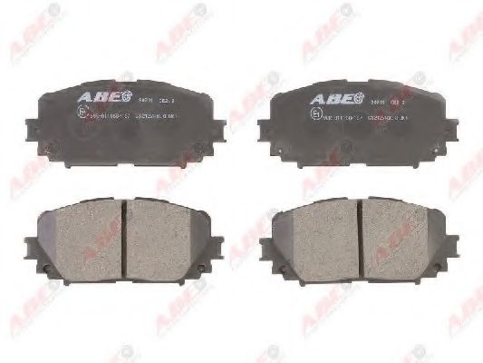 C12127ABE ABE Тормозные колодки