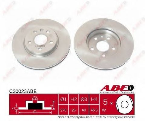 C30023ABE ABE Гальмівний диск