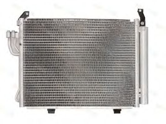 KTT110404 Thermotec Радіатор кондиціонера для Hyundai i10