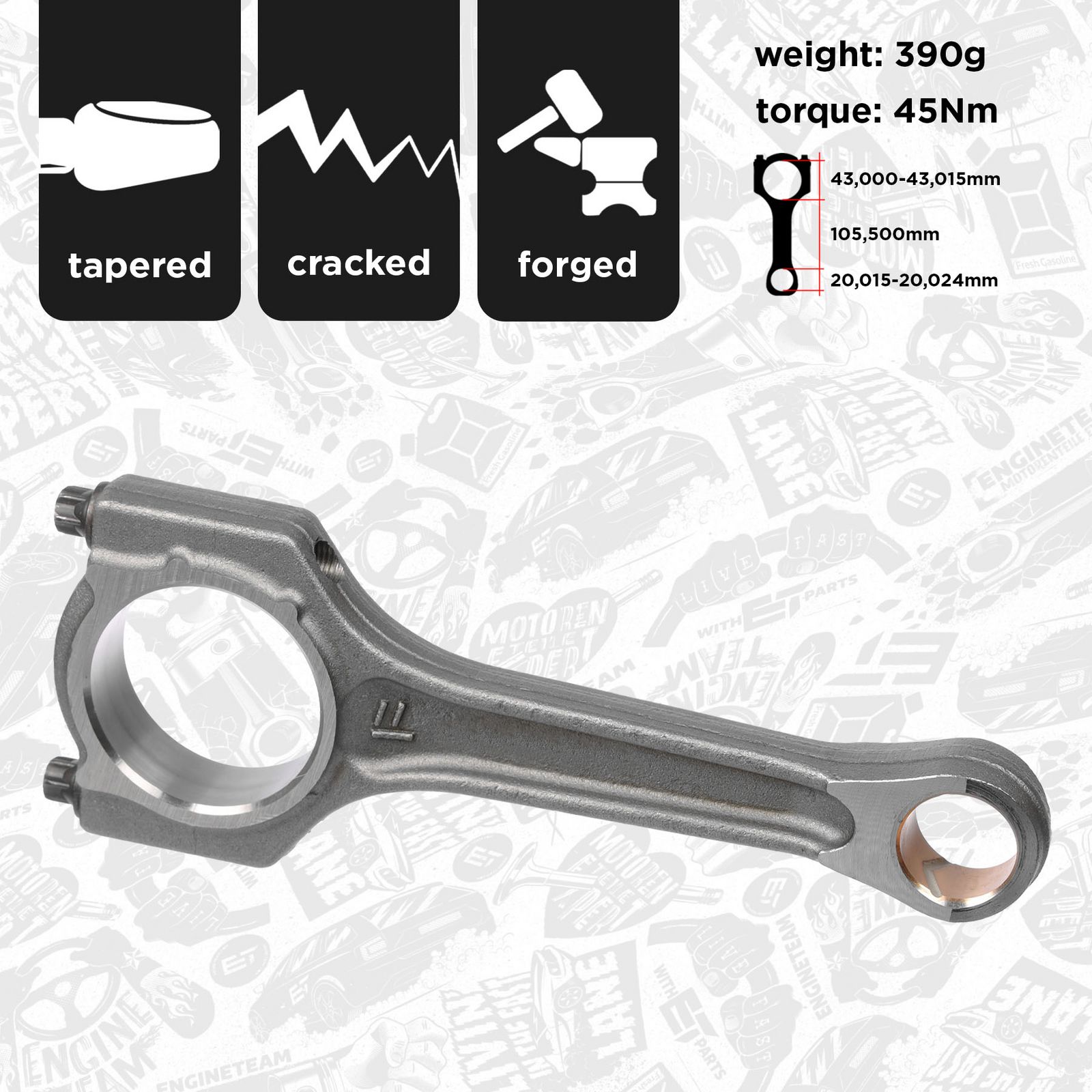 om0076 ET Engineteam Шатун