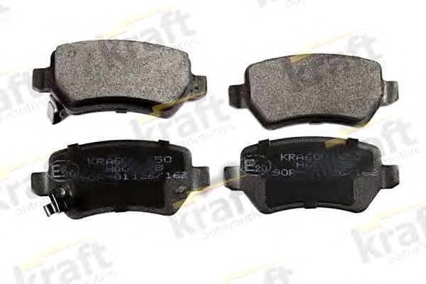 6001650 Kraft Automotive Гальмівні колодки