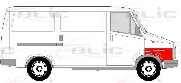 6504-03-2096322P BLIC Крило переднє