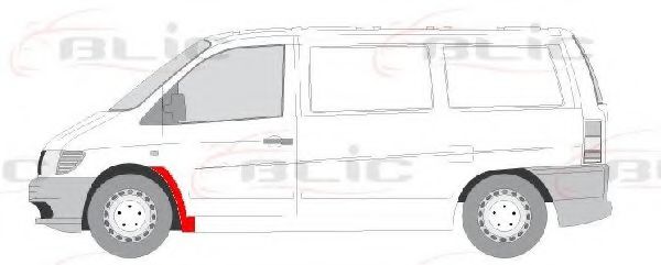 6504-03-3541331P BLIC Крыло переднее