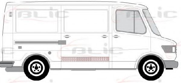 6508-01-3545170P BLIC Двері для Mercedes T1