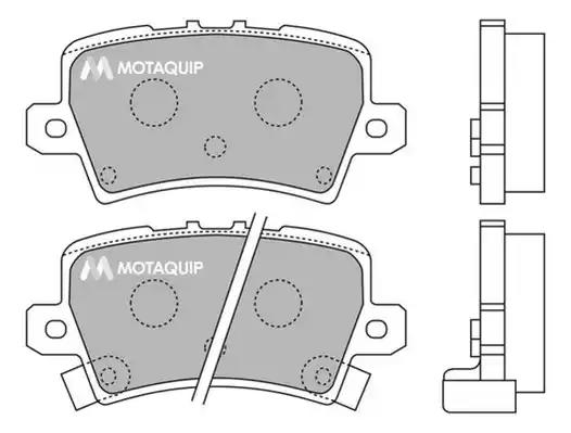 lvxl1296 Motaquip Гальмівні колодки