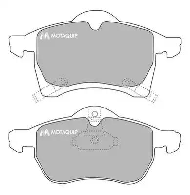 lvxl286 Motaquip Тормозные колодки