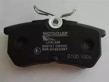 lvxl680 Motaquip Тормозные колодки