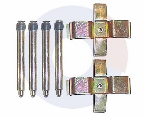 2225 Carrab Brake Parts Компоненти дискових гальмівних колодок