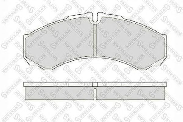 85-01444-SX Stellox Гальмівні колодки
