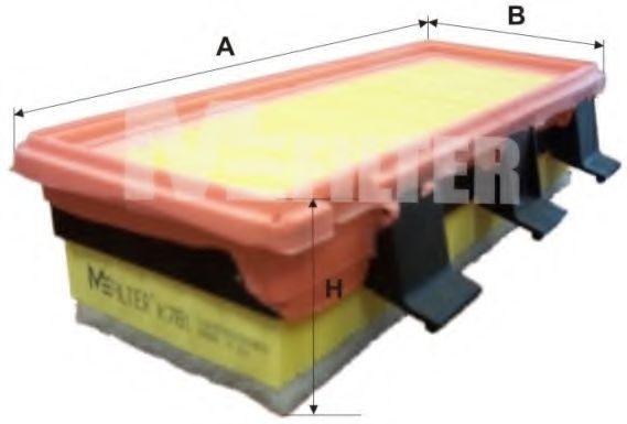 K 781 MFilter Воздушный фильтр