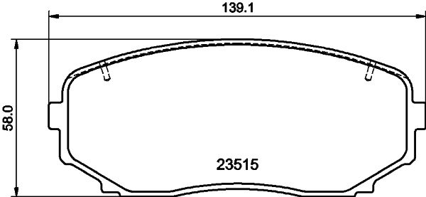 8db355032941 Hella Pagid Гальмівні колодки
