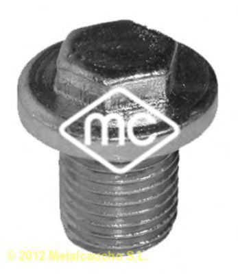00669 Metalcaucho Сливная пробка масляного поддона