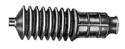 01257 Metalcaucho Пильник кермової рейки