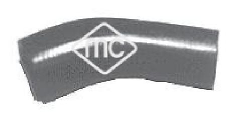 07949 Metalcaucho Патрубок радиатора системы охлаждения двигателя