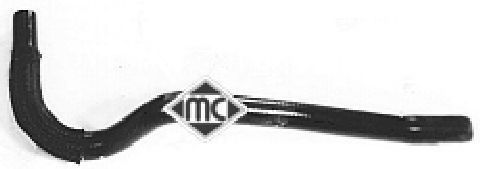 08451 Metalcaucho Патрубок радиатора системы охлаждения двигателя для Renault Megane