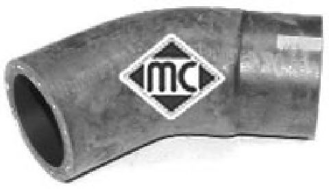 08792 Metalcaucho Патрубок радіатора системи охолодження двигуна