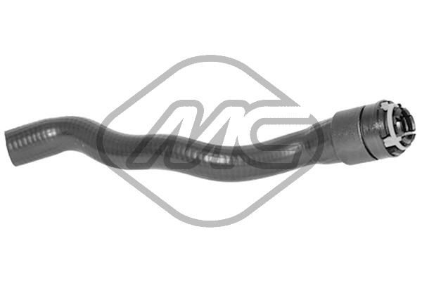 98639 Metalcaucho Патрубок радіатора системи охолодження двигуна для Opel Astra